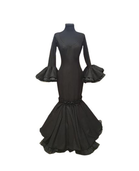 T 40. Flamenco Dresses. Iris Negro 363.636€ #50760IRISNG40